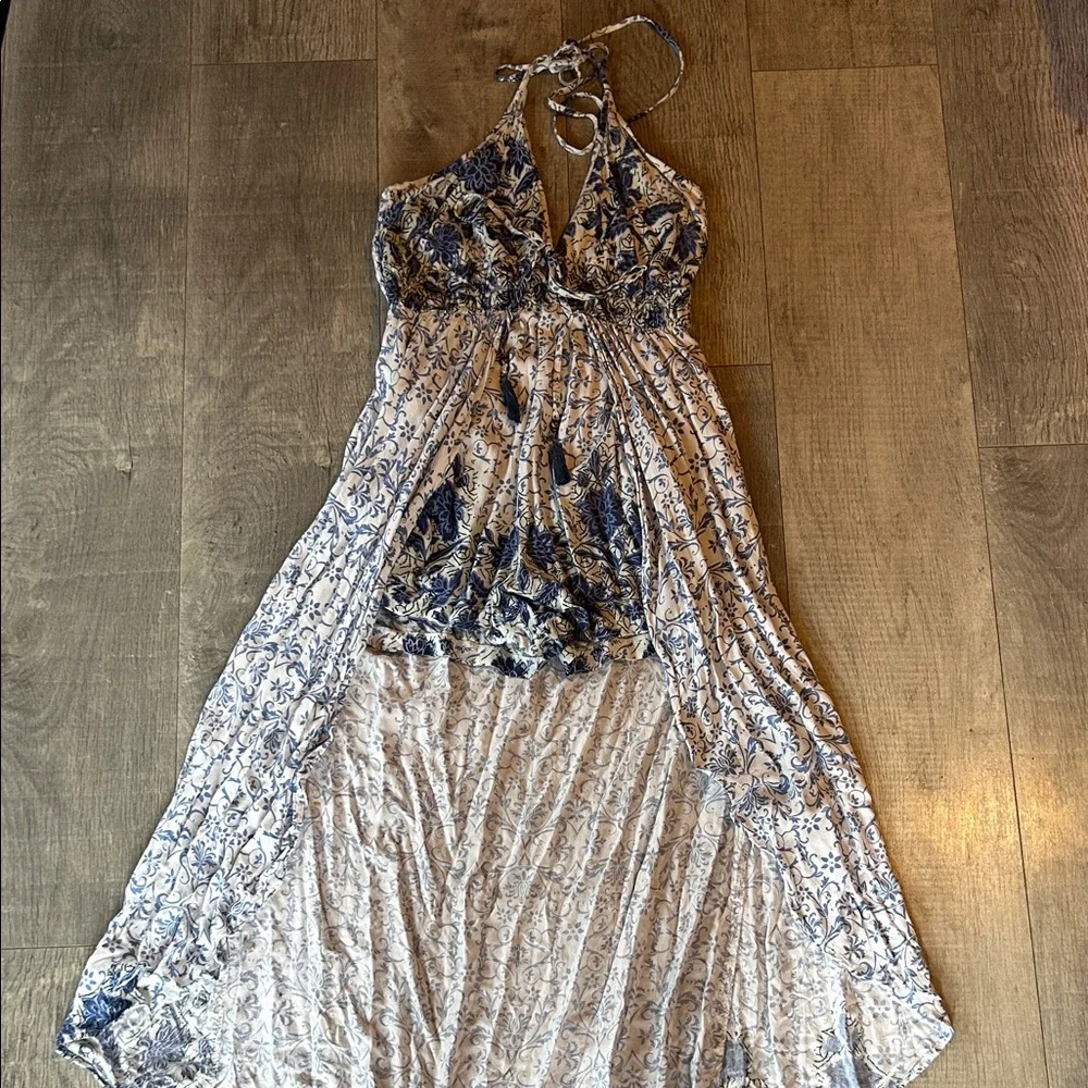 NWOT Angie Floral Romper/Dress - Picture 1 of 5